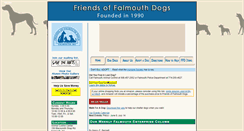 Desktop Screenshot of friendsoffalmouthdogs.org
